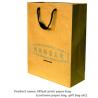 Buy cheap Custom hand luxury matte black kraft wine bottle paper shopping gift packaging carrier bag wholesale with handle wholesa from wholesalers