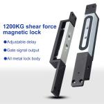 1200KG Security Hidden Electromagnetic Door Lock Outdoor Intercom For Wooden /