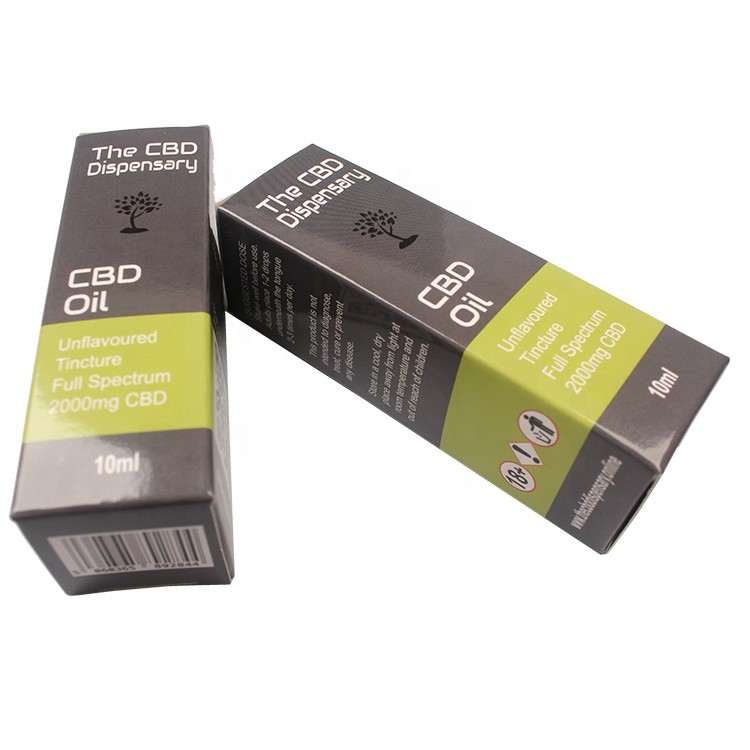 Coated Paper Cryovial Boxes Packaging Customizable Rectangular