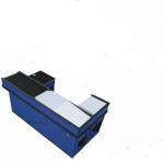 Custom Retail Conveyor Belt Checkout Counter Convenience Store Cash Register