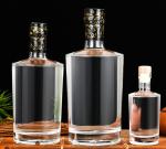 Glass Bottles 500ml 750ml Gin Rum Vodka Whisky Cognac Napoleon Brandy with