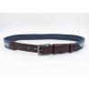 Buy cheap One Side Striped Webbing Belt , Polyster Adjustable Webbing Belt 123g from wholesalers