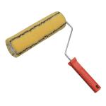 Stitched Yellow Paint Roller Brush With Superior Moisture Absorption