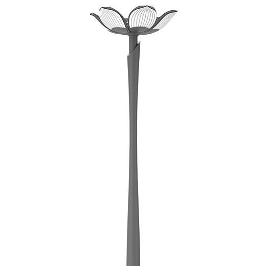 Quality 50W Bright Led Garden Pole Light Outdoor Waterproof AC 220V Flower For Courtyard for sale