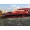 Buy cheap Large Scale Used Truck Trailers , Container Transport Skeleton Flatbed Semi Trailer from wholesalers