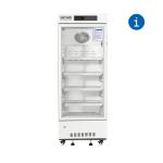 2-8 Degree Real Force Air Cooling 226L Vertical Stand Medical Vaccine Refrigerat