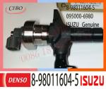 8-98011604-5 ISUZU Fuel injector 8-98011604-1 095000-6980 4JJ1 Dmax 3.0L