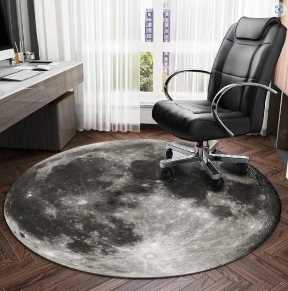 Buy cheap Living Room Geometric Decorative Carpet Chair Floor Mat Round Computer Chair from wholesalers