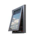 Level 9 Wind Pressure Resistance Hanging Aluminum Top Hung Windows for