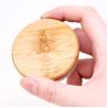 Buy cheap Stock Original Material Bamboo Regular Mouth 70mm Glass Mason Jar Bamboo Lid from wholesalers