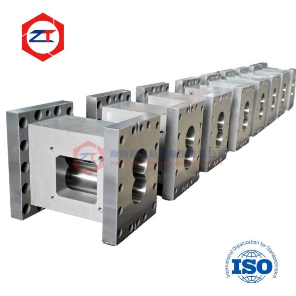 Buy cheap Plastic Pipe Extrusion Machine Alloy Overall Liner Twin Screw Barrel corrosion resistant Hdpe Extruder Machine from wholesalers