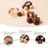 Buy cheap 9/Style Baby Building Blocks Toy Maple Car Mahogany Classic Car Black Walnut Gift Toy Beech Wood Car Educational Montess from wholesalers
