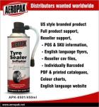 Aerosol Emergency Tyre Repair LPG Gas Liquid State Puncture Sealing SO9001