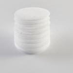Medical HME Round High Electrostatic Cotton Filter Paper 1mm 5mm VFE≥99.99%