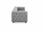 Wholesale living room Furniture upholstery button tufted grey chesterfield