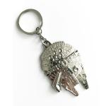 Silver Plating Engraved Zinc Alloy Custom Metal Keychains For Promotion Gifts