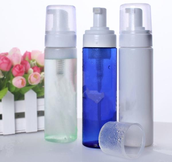 Buy cheap Clear Empty Foam Pump Bottle Dispenser 200ml PET Cosmetic With White Cap from wholesalers