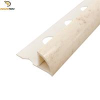 Buy cheap Protective PVC Tile Trim Curved Closed 10mm 12mm For Wall Corners product