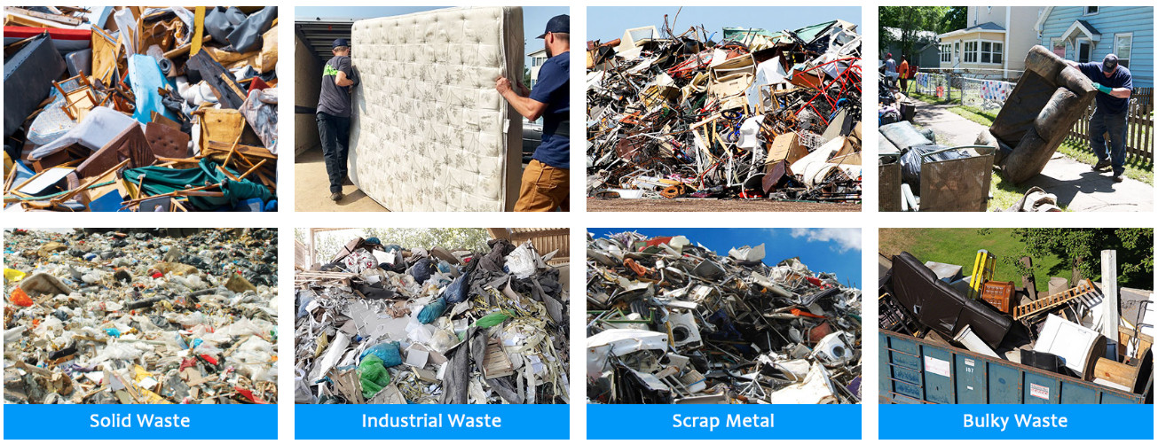 Large-sized Furniture Shredders Sofas And Mattresses Shredder For Fabrics Sponges Wood RDF Production Plant