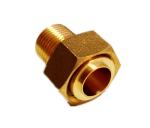 Lead Free Brass water meter union coupling Fittings CNC Machining