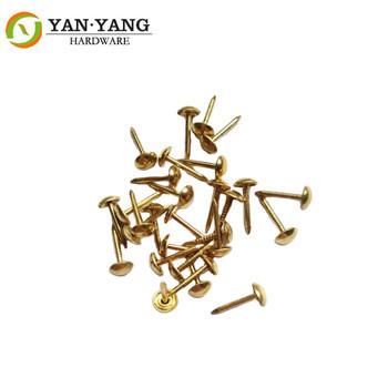 Buy cheap small gloden decorative sofa upholstery chair nail for furniture from wholesalers