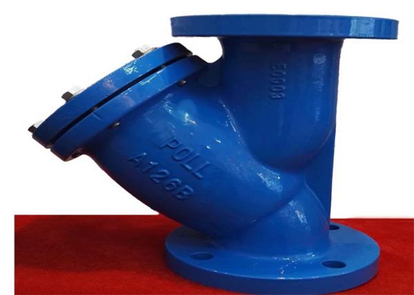 Buy cheap Api Cast Iron Body Y Filter Valve 125lb Pressure Size 80mm Flange End from wholesalers