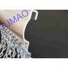 Buy cheap Silver Color Aluminum Metal Chain Link Curtains Durable For Ceiling / Wall from wholesalers