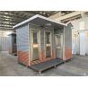 Buy cheap Steel Frame 4500mm*2400mm*3000mm Outdoor Portable Toilets from wholesalers