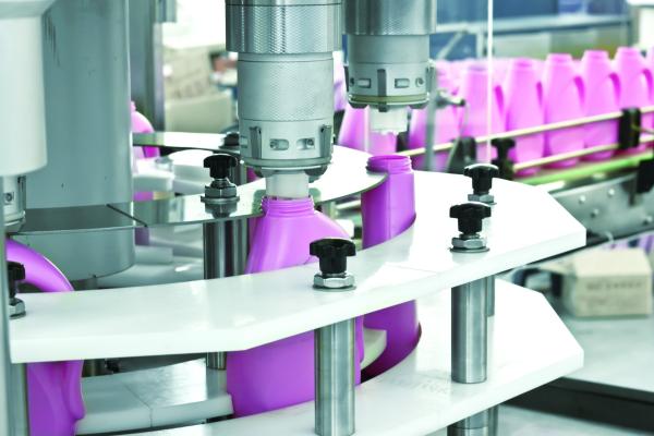 Buy cheap 8 Heads Liquid Detergent Products Bottle Capping Equipment from wholesalers