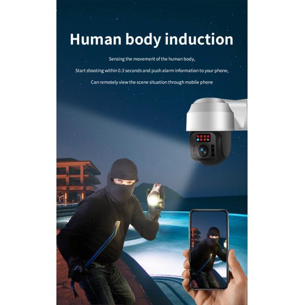 Glomarket Tuya Low Power 4g Solar Camera Wireless Waterproof Ptz Outdoor Night Vision Two Way Voice Security Camera