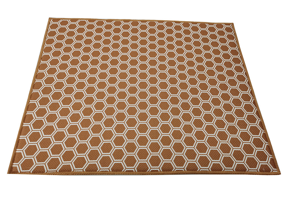 Microfiber Quick Dry Kitchen Dish Drying Mat Varous Printing Designs