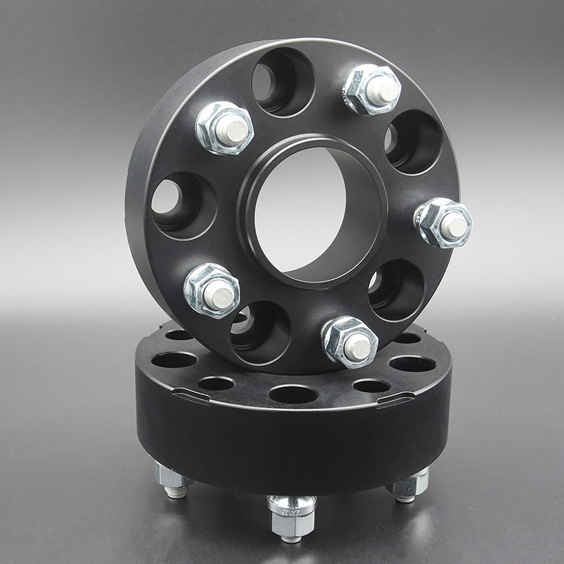 40mm Forged Billet Aluminum Hubcentric Spacers PCD 5x4.5" CNC Machined For NISSAN