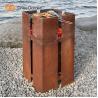 Buy cheap Cooking Outdoor Corten Metal Barbecue Grill Heavy Duty from wholesalers