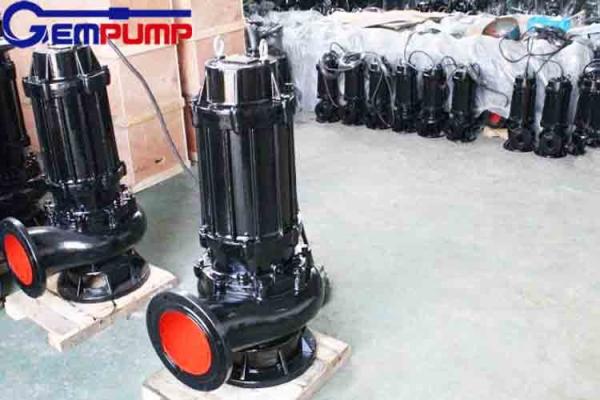 Buy cheap ISO9001 Submersible Sewage Pump Cast Iron Sewage Cutter Submersible Pump from wholesalers
