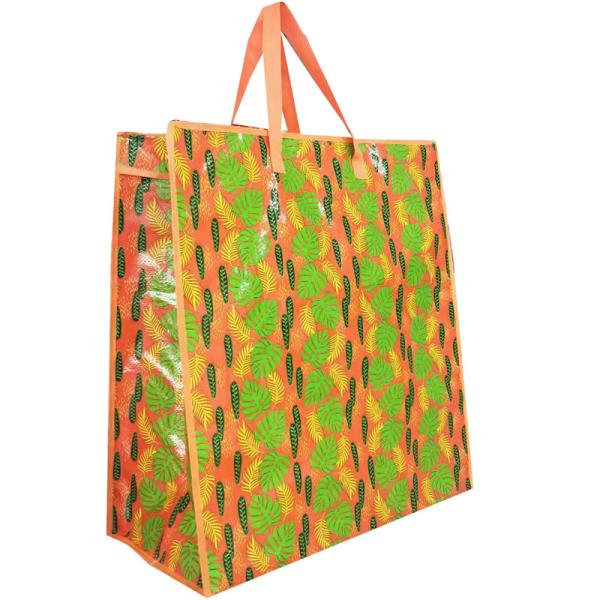Buy cheap laminated bopp customized pp woven shopping bags /colorful pp woven iron zip bags from wholesalers