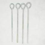 6.0MM thick steel pins galvanized surface good price outdoor Hardware