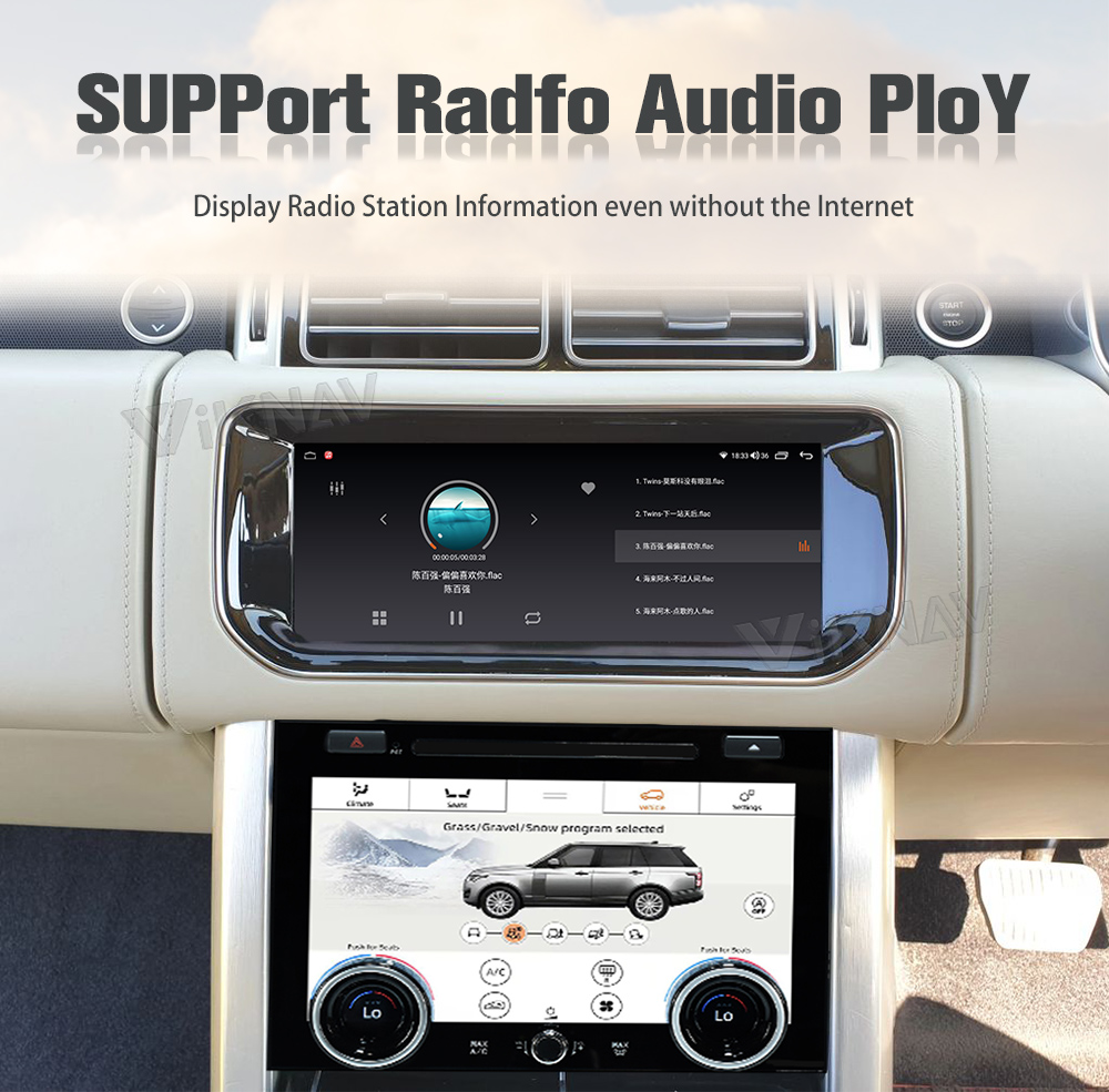 Range Rover L405 Vogue 10.25inch Android 10 Head Unit With Wireless Carplay