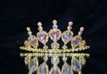 2 inch tall girls crown tiaras for USA pageant crowns and tiaras wholesale