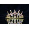 Buy cheap 2 inch tall girls crown tiaras for USA pageant crowns and tiaras wholesale manufactuer of pageant crowns pai crown from wholesalers