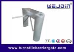 Buy cheap Waist High Rfid Turnstile Barrier Gate , Access Control Motorized Tripod Access from wholesalers