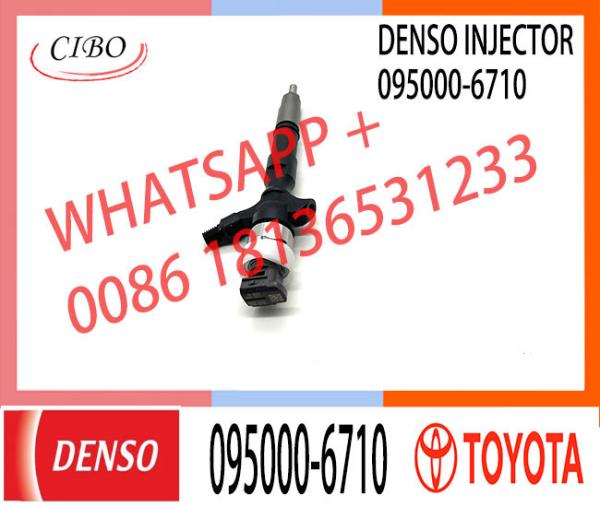 23670-39265 23670-30290 23670-39165 Genuine diesel fuel injector 095000-7810