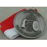 Buy cheap Die Casting 3D Medals Antique Silver Marathon Medals Antique Silver Plating from wholesalers
