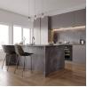 Buy cheap Fibre Membrane PVC Kitchen Cabinets from wholesalers