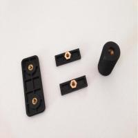 Buy cheap Copper Nut Insert Black ABS Plastic Injection Molding Texture Surface product