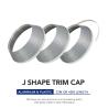 Buy cheap 35m Manual Plastic Edge Alphabet Trim Cap Outdoor Sign Board Channel Letters Strip from wholesalers