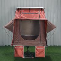 Buy cheap Waterproof Rooftop Camping Tent 2-3 People Abrasion Resistant Canvas PU Layer product