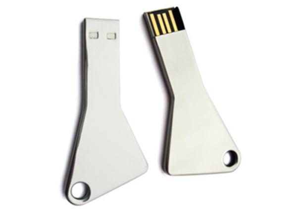 Buy cheap Key shape Metal Micro USB Memory Stick 512M / 1GB various color 10 ~ 30MB / S from wholesalers