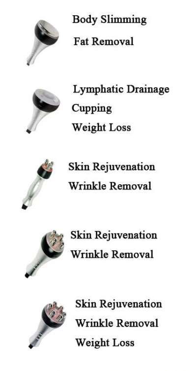 6 In 1 Vacuum Laser Radio Frequency RF 40K Cavi Lipo Slimming Ultrasonic Liposuction Cavitation Machine