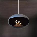Modern Indoor Suspended Ethanol Fireplace Diameter 600mm 1000mm