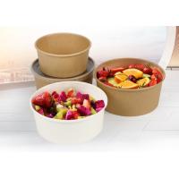 Buy cheap Eco Friendly Kraft Disposable Food Storage Containers With Lids product